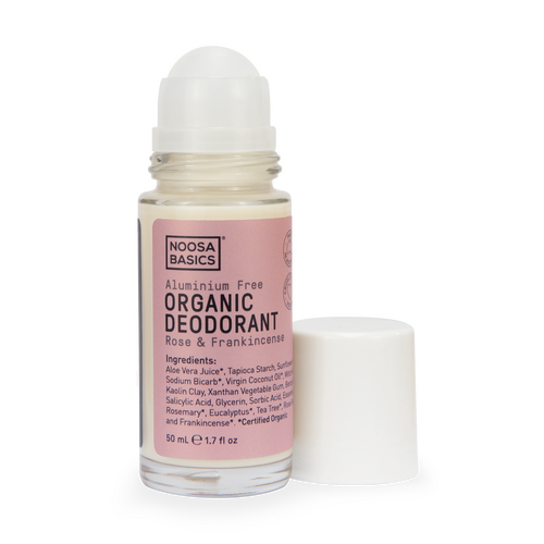 Rose + Frankincense - Natural Deodorant Roll-On