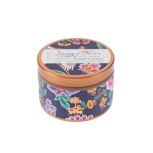 Navy Birds & Butterflies - Soy Wax Candle