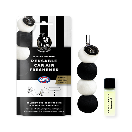 Collingwood Magpies - AFL Reusable Car Air Freshener 
