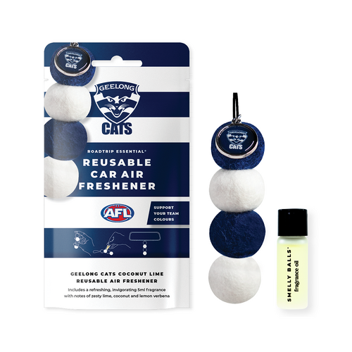 Geelong Cats - AFL Reusable Car Air Freshener 
