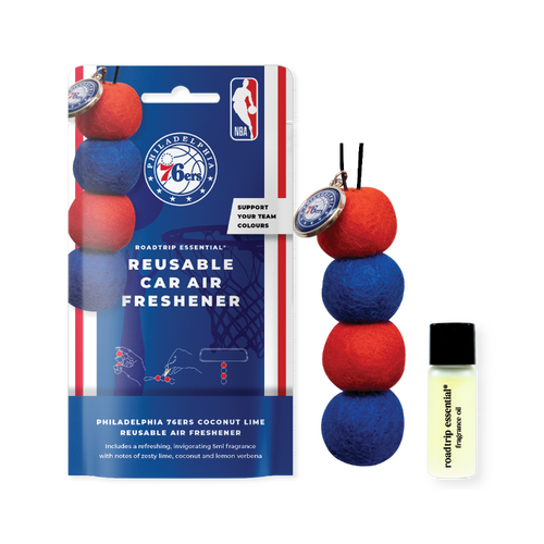 Philadelphia 76ers - NBA Reusable Car Air Freshener 