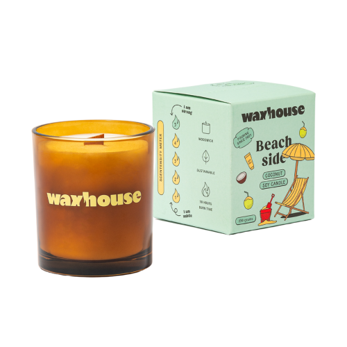 Beach Side - Wood Wick Candle 