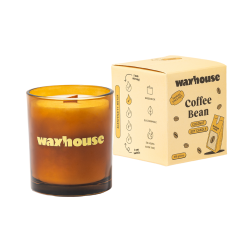 Coffee Bean - Wood Wick Candle 