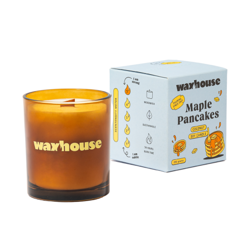 Maple Pancakes - Wood Wick Candle 